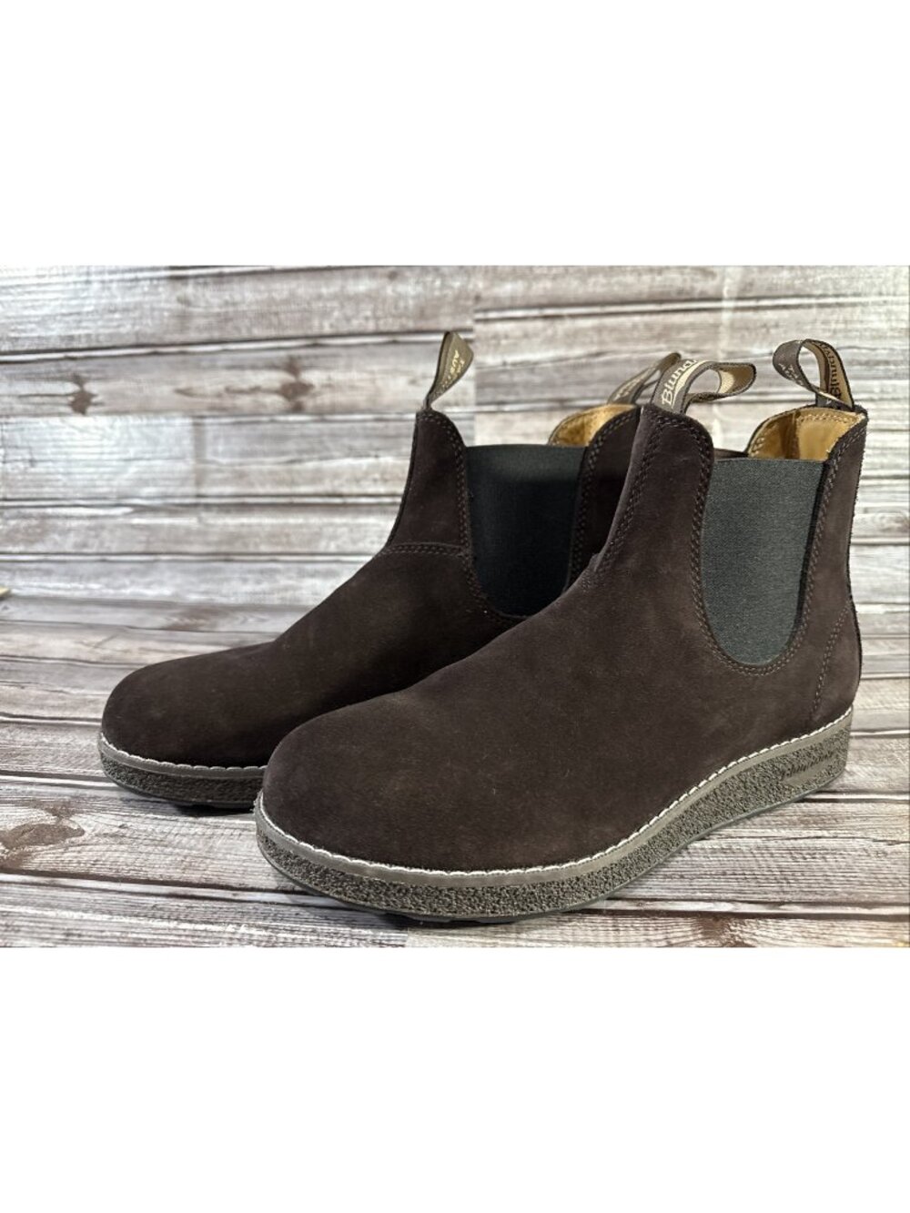 Blundstone Aerocork 2689 Suede Anckle Boots Sz 9 AU 10 US Color Brown New $245